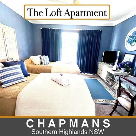 French Boutique Loft Apartment @Chapmans+Breakfast Moss Vale Exterior photo
